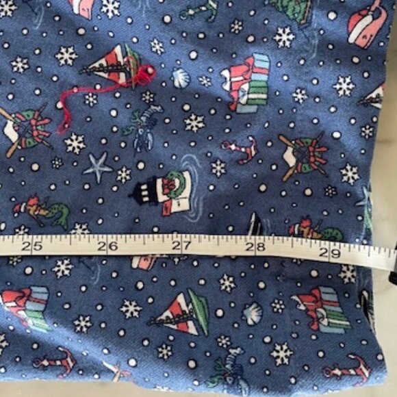 VINEYARD VINES Men's Christmas Cotton Santa Whale Lounge Pajama Pants - Picture 15 of 15